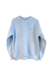 Washed Sky Blue Sweatshirt