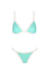 DOUBLE DIP BIKINI TOP - NILE