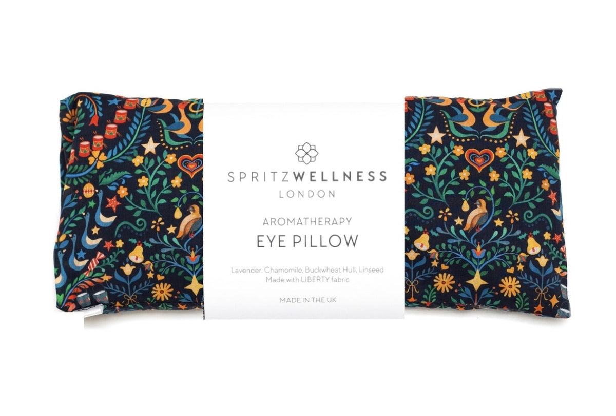 Aromatherapy Liberty Print Eye Pillow - Festive Print