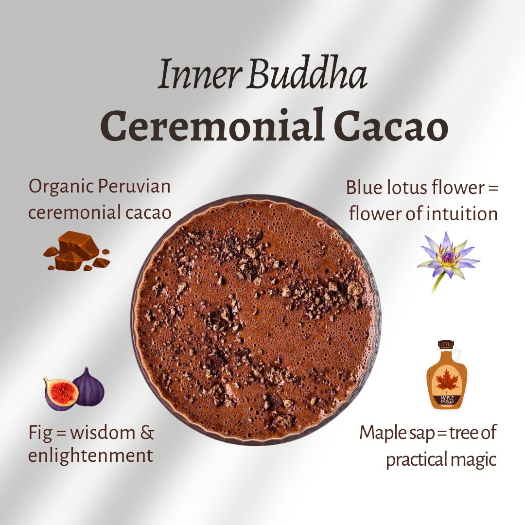 Inner Buddha Ceremonial Cacao Elixir (For Deep Knowing)