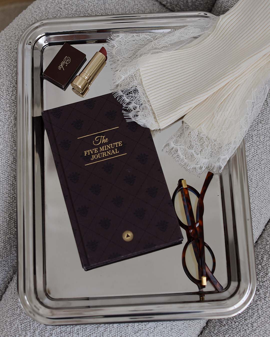 The Five Minute Journal - Mocha Lace