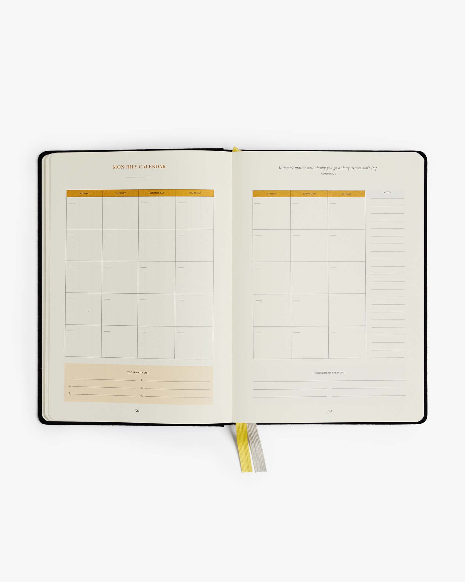 Productivity Planner One Year Bundle - Black