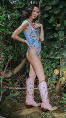 Arizona One Piece Swimsuit - Blue