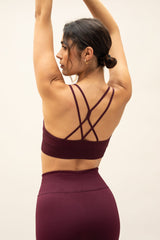 SPRING INTO YOGA RECYCLED BRA