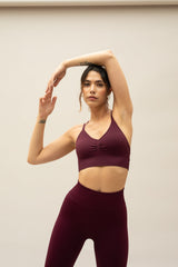 SPRING INTO YOGA RECYCLED BRA