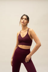 SPRING INTO YOGA RECYCLED BRA