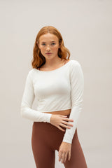 RADIANCE TWIST FRONT BAMBOO TOP