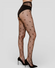 Sweetheart Fishnet Tights