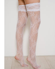 Lace Thigh High Socks