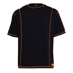 Black Tshirt - Orange Line