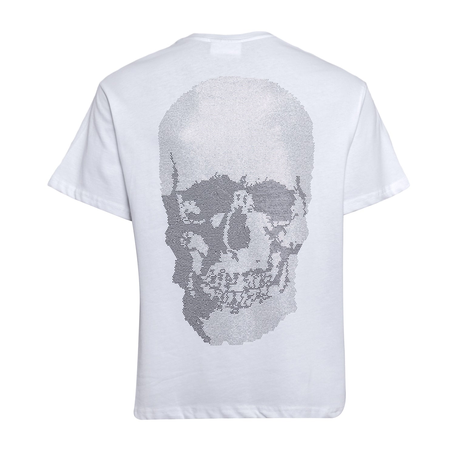 Cotton Tshirt - Rhinestone Skull