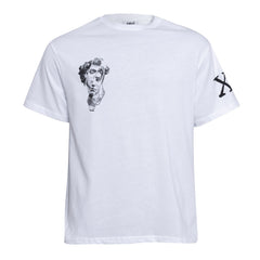 Cotton Tshirt - Face White