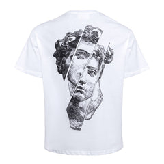 Cotton Tshirt - Face White