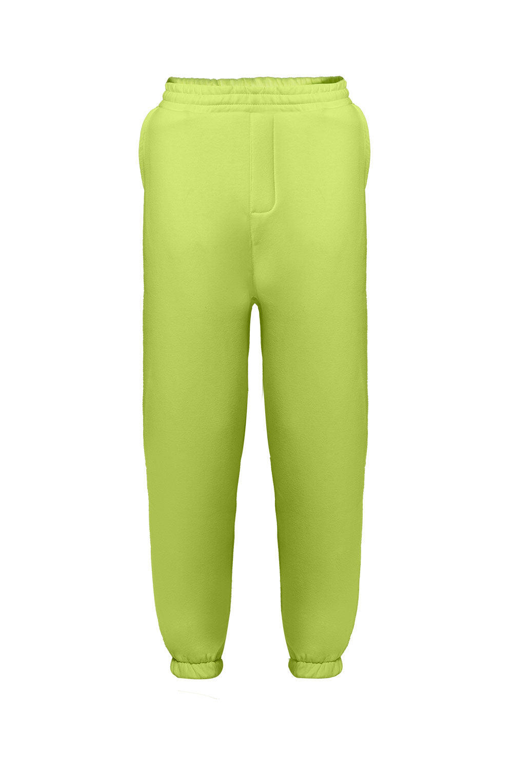 Hoodie & Jogger Pants Set - Neon Yellow