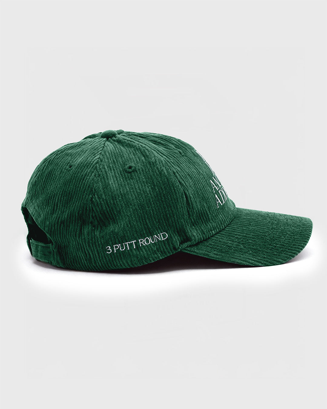 THE LOST BALLS X 3 PUTT ROUND "ADDICTION" CAP - GREEN