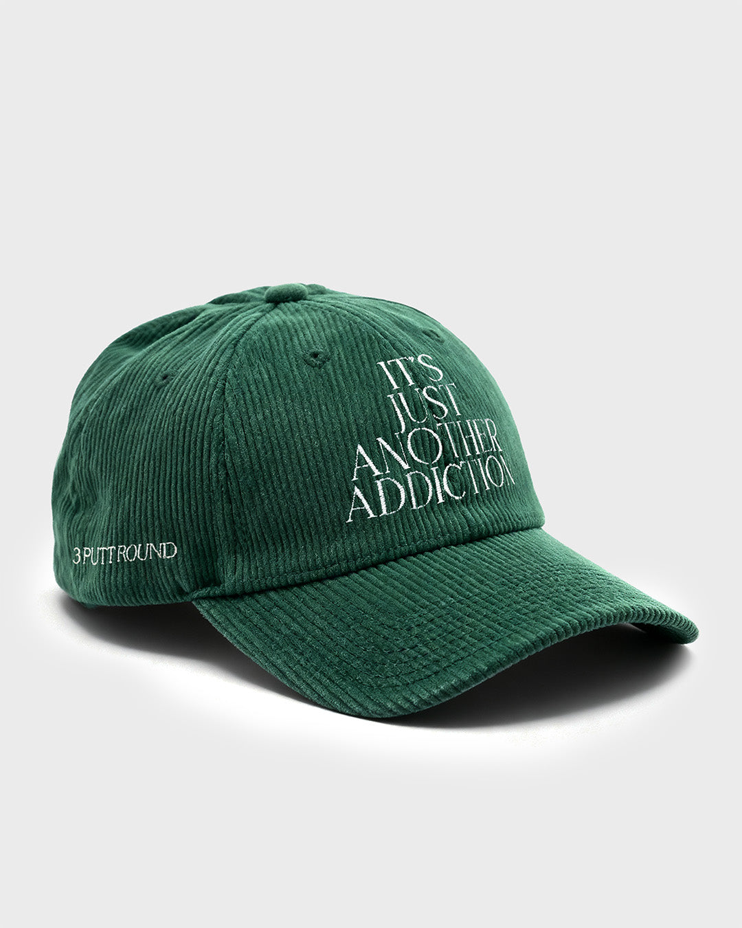 THE LOST BALLS X 3 PUTT ROUND "ADDICTION" CAP - GREEN