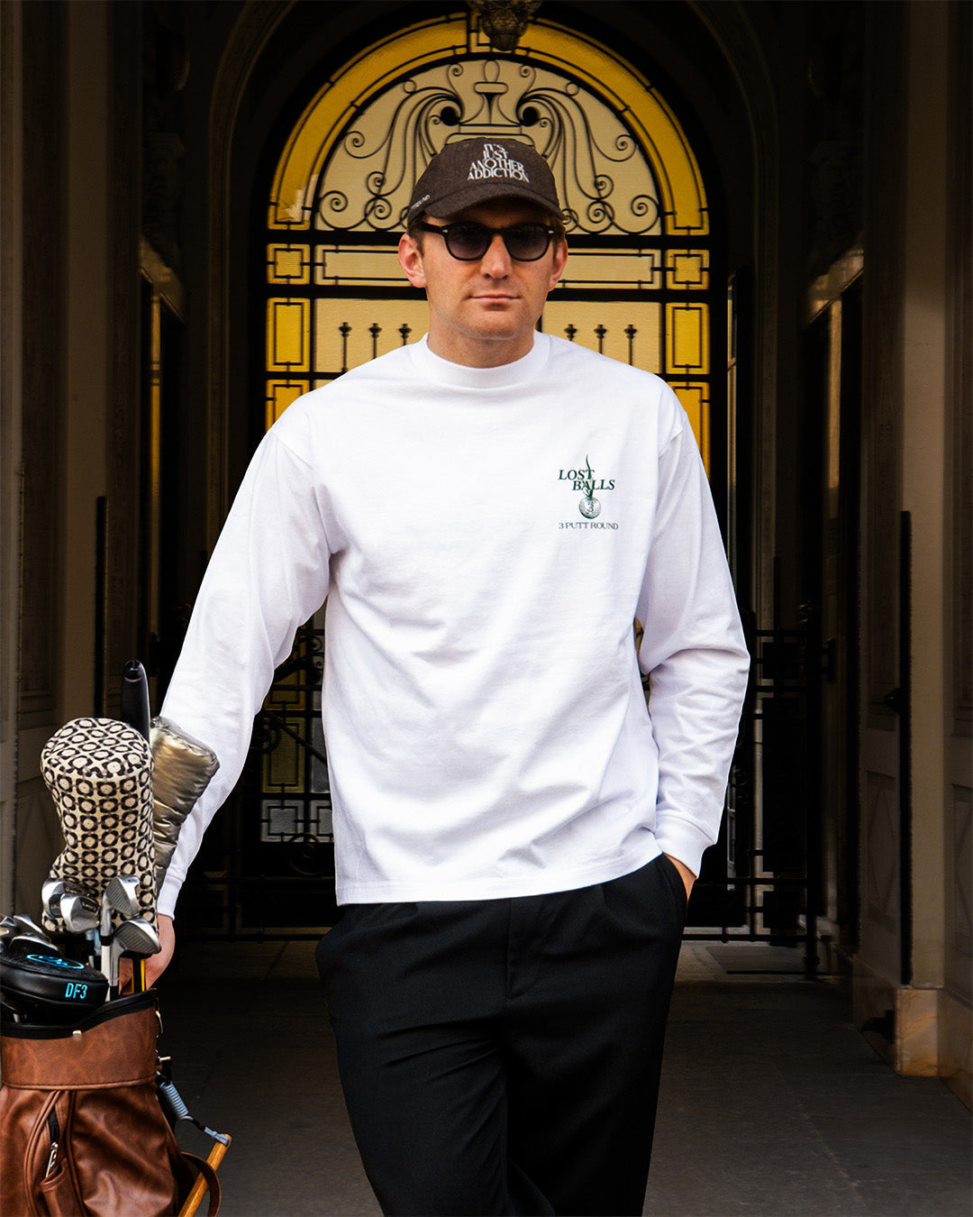 THE LOST BALLS X 3 PUTT ROUND GOLF SHOP LS TEE
