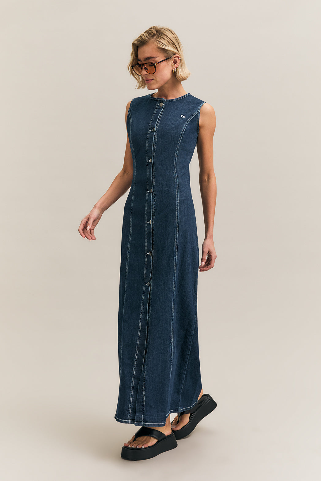 Pivot Denim Dress