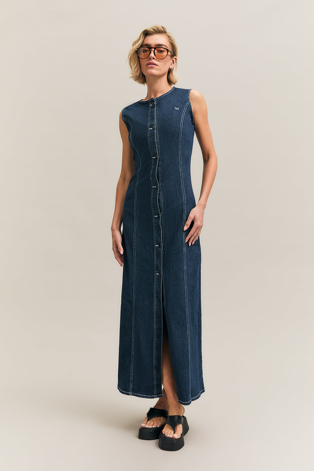 Pivot Denim Dress