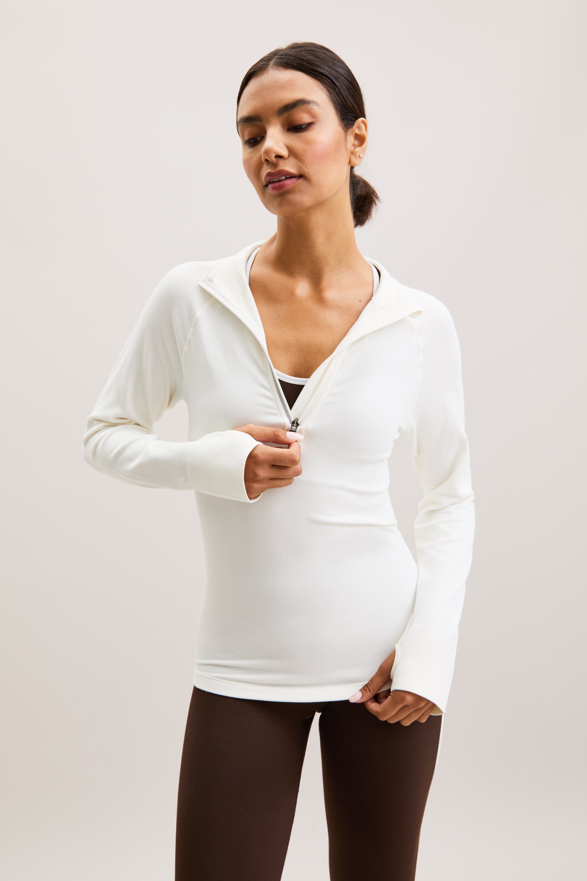 Drift Zip Thru Top