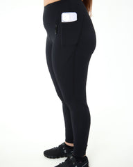 All Black Star Anti-Cellulite Leggings