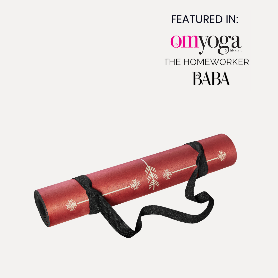 Warrior Red Velvet - Sustainable Yoga Mat