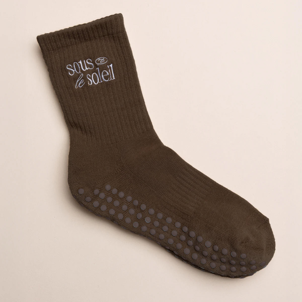 Core Chocolate Grip Sock