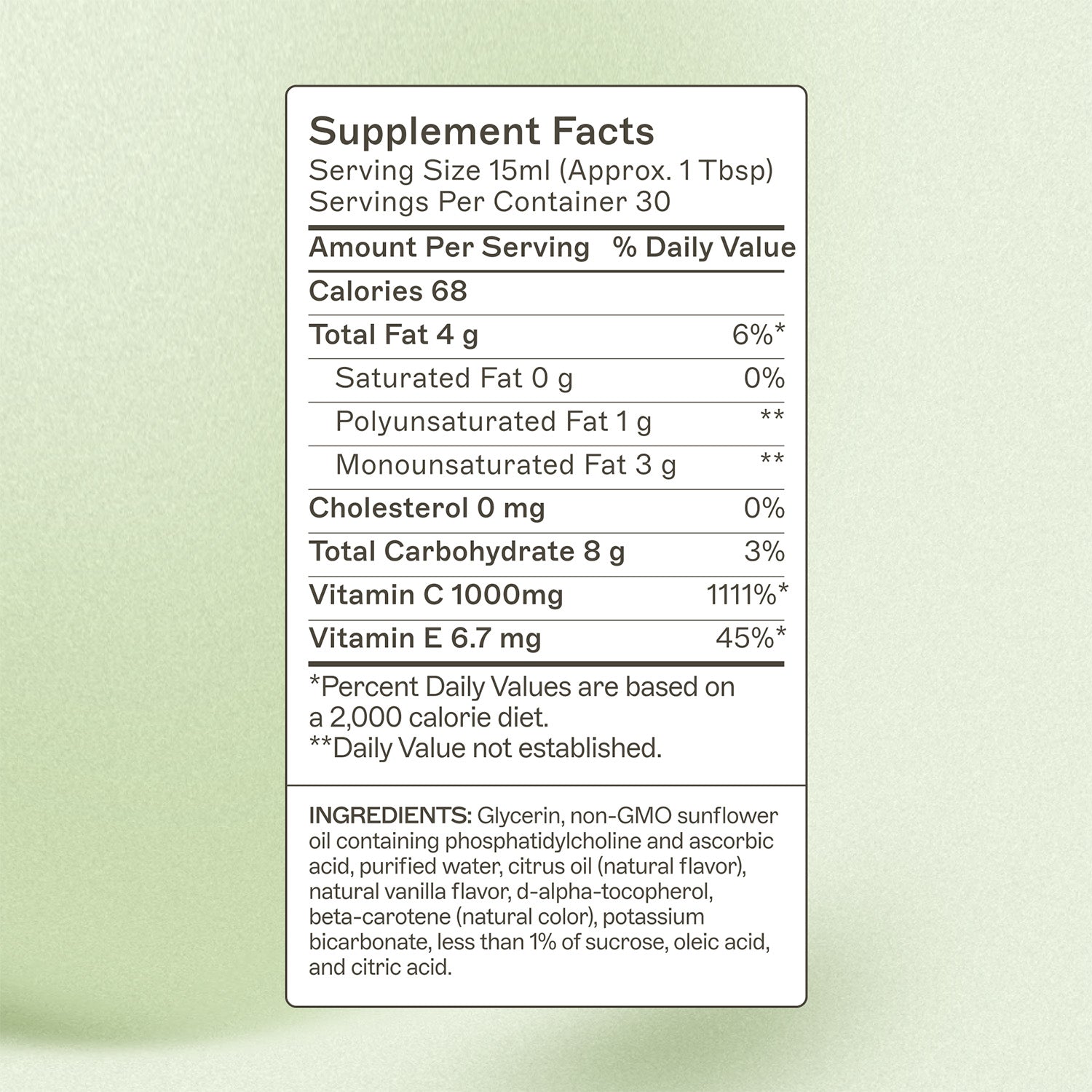 Liposomal Vitamin C