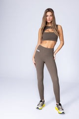 MERROW LEGGINGS - RUSTY GREEN