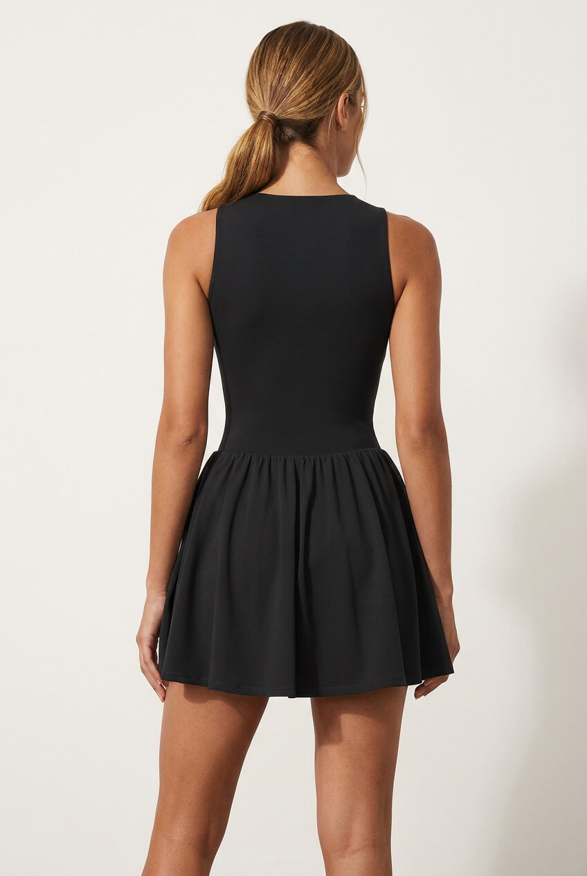 MIRA V-Neck Padel Dress