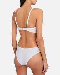 Mary Una Bikini Bottoms White