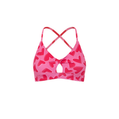 HAPPY HEARTS MERCURY SPORTS BRA