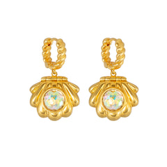 July Child - Mermaid Locket Earrings