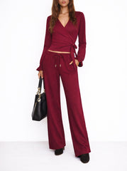 Modal Long-Sleeve Wrap