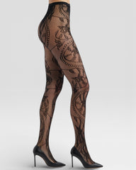 Monet Lace Tights