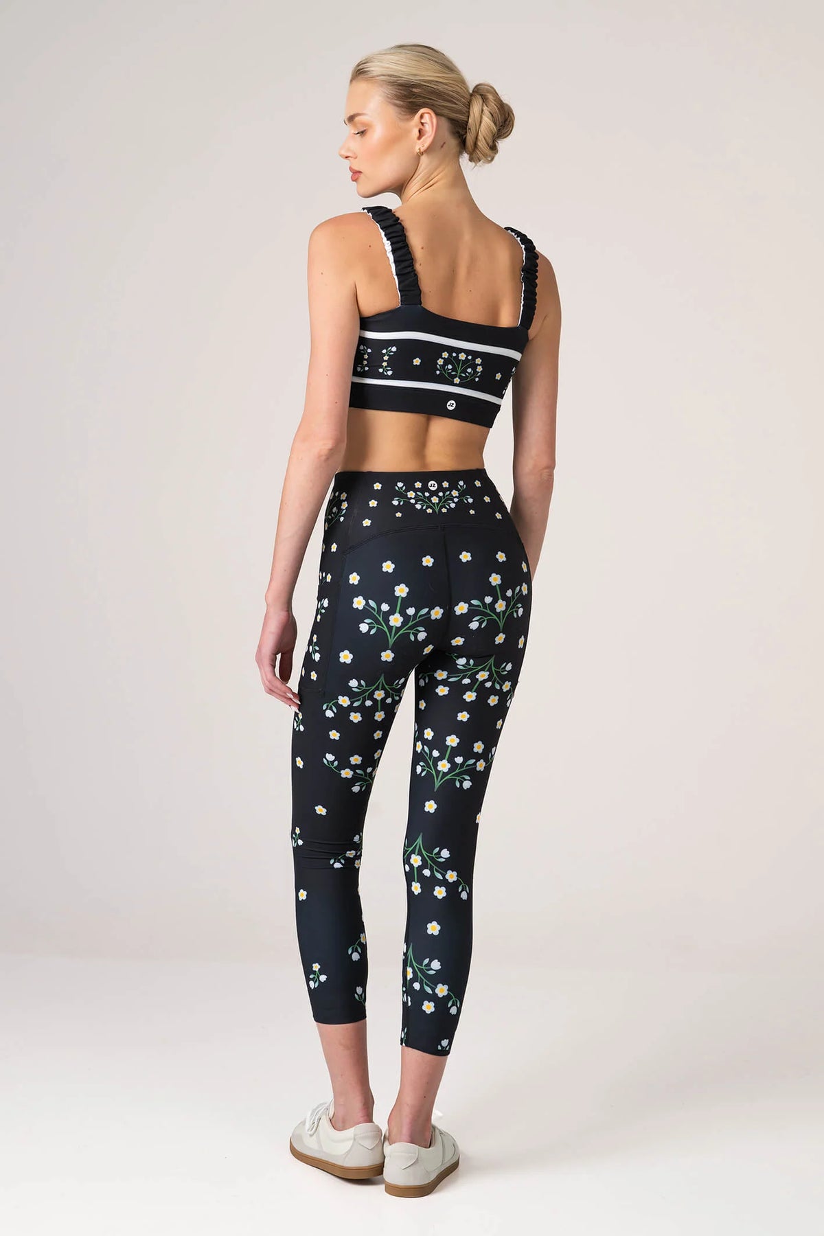 Night Garden High-Waisted 7/8 Leggings
