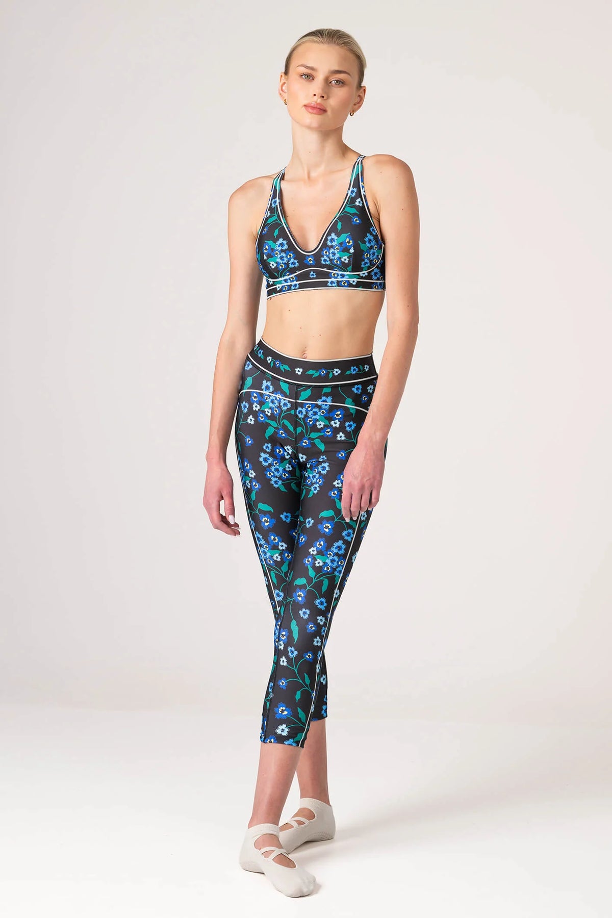 Garden Nocturne Sports Bra