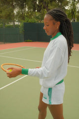 The Retro Courtside Pocket Crewneck