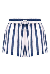 Linen Spirit Shorts Nautical Print