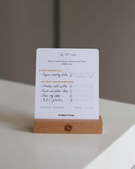 Productivity Planner Cards