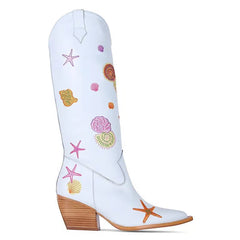 Oceanus Cowboy Boots
