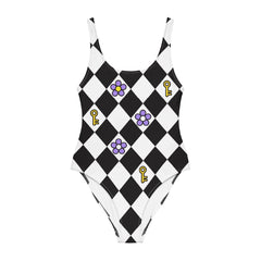 One Piece Swimsuit - Harlequin Baby