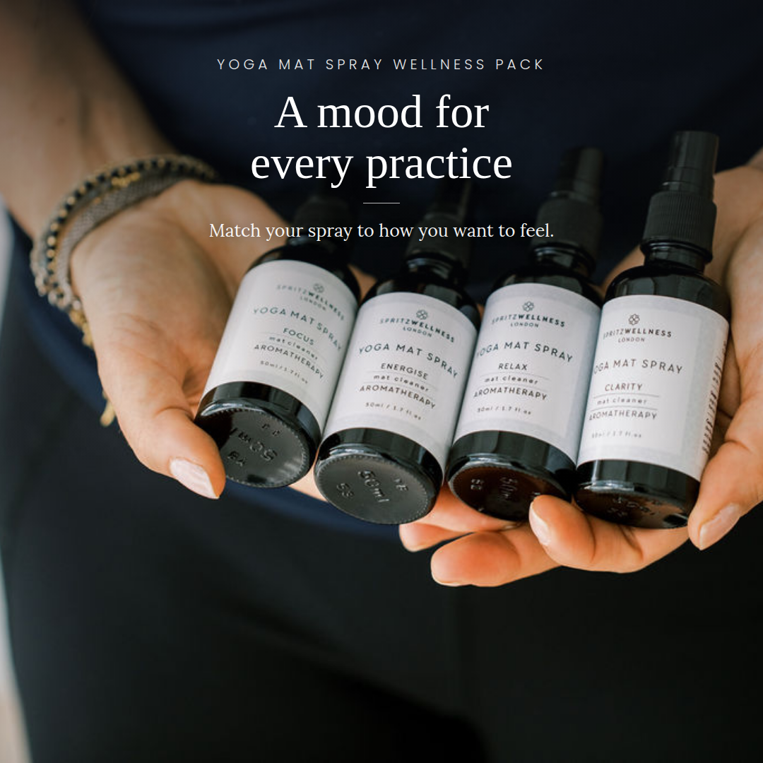 Yoga Mat Spray Wellness Pack