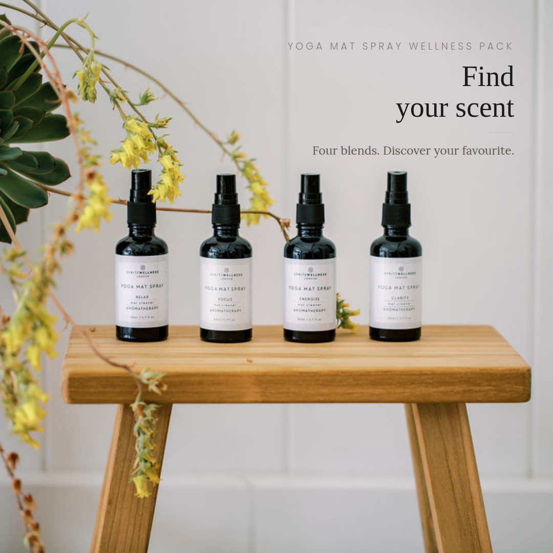 Yoga Mat Spray Wellness Pack