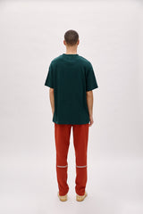 Oversized Tee With Emboss Detail - Pine Groove