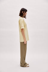 Destroyed Logo Tee - Chino Green