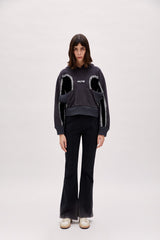 Panelled Hoodie