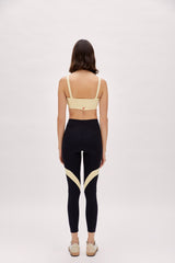 Bra With Stitch Detail - Chino Green