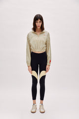 Parachute Crop Sweat - Chino Green