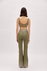 Yoga Bra - Covert Green